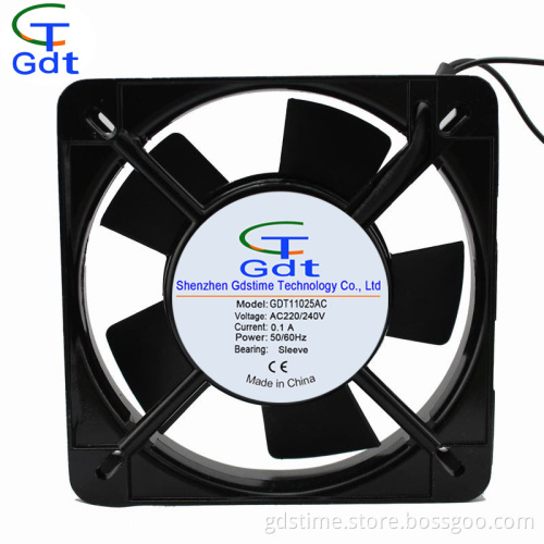 GDT 11cm 110mm 110x110x25mm 110v 120v 220v 240v 50hz AC Extractor Fan